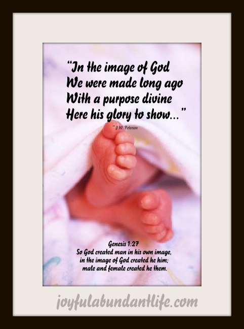 In the image of God, we were made long ago in order to glorify Him and fulfill His divine purpose. In His favor is Life!
